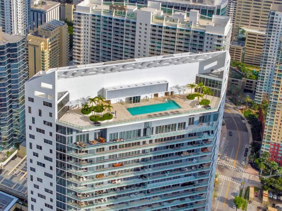 Lovely Upscale Condo Gorgeous View 2Bd 2Bath In Brickell マイアミ エクステリア 写真